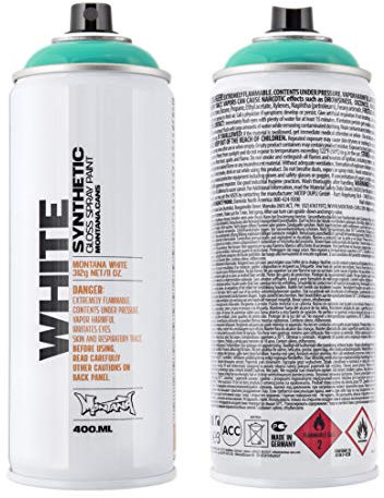 Montana - Sprühfarbe White, Soap, 400 ml