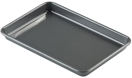 Prochef KB1012 Teflon Silicon Coated Small Oven Tray 25cm x 17cm , Black (Packaging may vary)