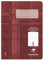 Clairefontaine 331508C - Heft ideal für die Schule, DIN A5, 16 Blatt, 90g, rautiert 5x9mm, Bordeaux, 1 Stück
