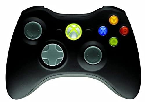 Microsoft NSF-00023 Gamepad Xbox schwarz Videospielzubehör – Zubehör für Videospiele (Gamepad, Xbox, Analog/Digital, kabellos, RF, 9,144 m)