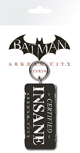 dc comics GB Eye LTD, Batman Arkham City, Certified Insane, Porte Cle