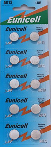 4x10 X AG13 LR44 Button Cells Batteries - A76 L1154 SR44 G13 357-1.5V