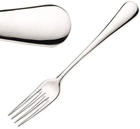 Pintinox GM395 Stresa Dessert Fork (Pack of 12) | Brings classic Italian style to commercial dining setups, recovered from model GM395 for formal or casual table service.