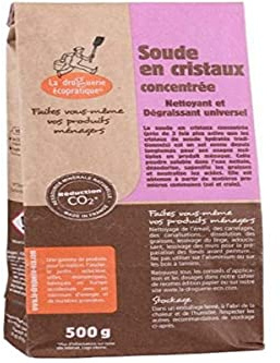 La Droguerie Ökologische Kristallsode – Universalreiniger/Fettlöser – 500 g