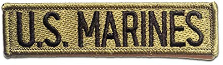 Catch the Patch U.S. MARINES Army - (Größe: 11,2 x 2,9 cm) – Kultige Aufnäher zum Aufbügeln & Aufnähen – Für Jacken, Rucksäcke, Shirts & Cosplay – Ein Must-have für DIY-Fans