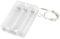 sourcing map Wired ON/OFF Switch 3 x AA 1.5V Batteries Battery Holder Box Clear