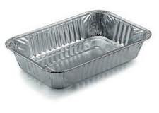 Clintex - Vaschetta Alluminio 2 Porzioni