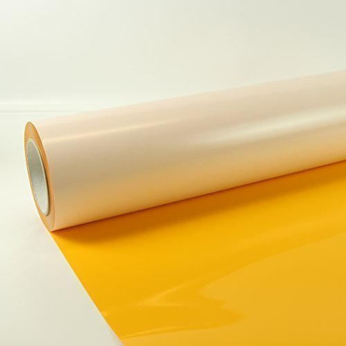 53,00€/m² 0,3m x 0,5m Poli-Flex Premium Folie Gelb 410 Flexfolie Buegelfolie Poli-Flex