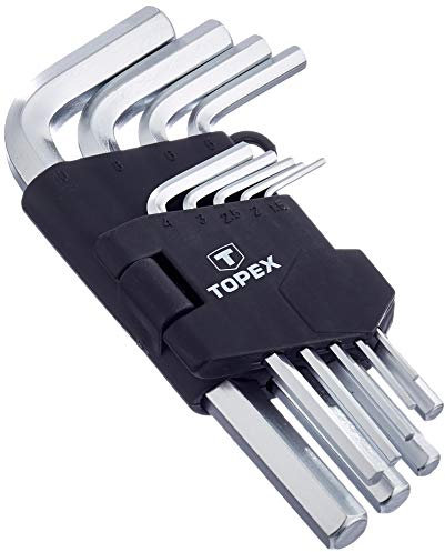 Neat Jeu de clés Allen Topex 1, 5 à 10 MM 9 pièces, 35D955