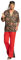 Boland 83801 - Kostüm Flower Beetle für Erwachsene in XL, Hippie Verkleidung mit Hose, Shirt und Stirnband, Flower Power, Karneval, Mottoparty, Schwarz