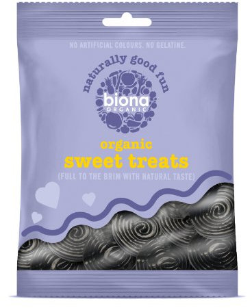 Lot de 12 spirales de réglisse org (75 g)