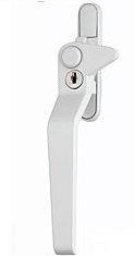 uPVC Window Handle Avocet Cockspur Window Handle, Left Handed, White Double Glazed Avocet Cockspur uPVC Window Handles - White (17mm)