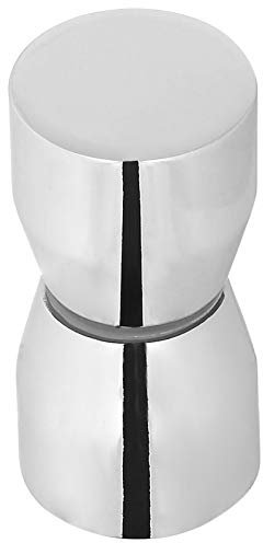 First4spares Shower Door Handle Knob - Elegant Cone Design (Chrome, 30mm)