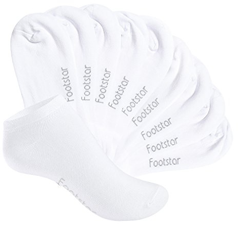 Footstar EVERYDAY! 10 Paar Kinder Sneaker Socken für Mädchen & Jungen Kurze Socken