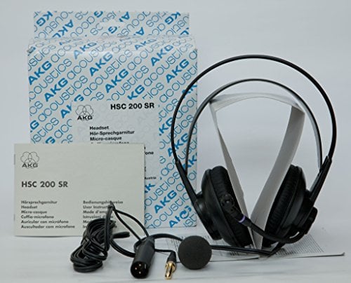 AKG HSC 200 SR Headset/Kopfhörer mit Mikrofon Klinke/XLR