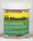 Wolfcraft 2995404 Compressed Wafer Shaped Wood Joining Biscuits for Joining Wood Pieces, #R3, 90 Piece Jar
