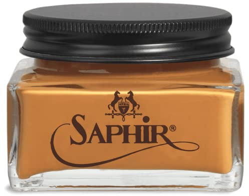 Saphir Pommadier Crema Lucido 75ml 03) MARRONE CHIARO)