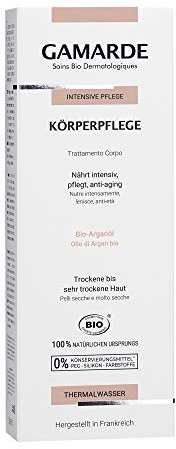 GAMARDE Bio-Kosmetik: Körperpflege mit Sonnenblumen-, Lavandin-, & Arganöl l I Reichhaltige Körperlotion für trockene bis sehr trockene Haut I Pflegende Bodylotion Für Frauen & Männer I Vegan I 200 ml