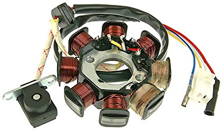 101 Octane Lichtmaschine Stator Version 1 für GY6 50ccm