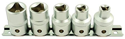 Laser 5683 Triangular Socket Set 1/2D 5pc