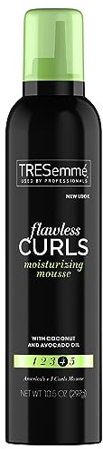 TRESemmé Nourishing Mousse Flawless Curls With Coconut and Avocado Oil 10.5 Fl Oz