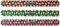 Beter - Lime professionali per unghie, confezione da 3 lime in fibra di vetro decorate, ideali per set manicure e pedicure, grana 180/220