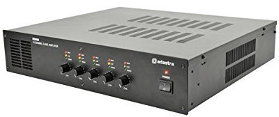 AMP3 - RS605 5 CHANNEL x 60W 100V LINE SLAVE 5 ZONE AMPLIFIER INDIVIDUAL VOLUME CONTROLS SWITCHABLE INDEPENDENT AMPS