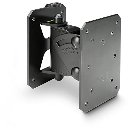 Gravity SP WMBS 20 B - Tilt-and-Swivel Wall Mount for Speakers up to 20 kg, Black