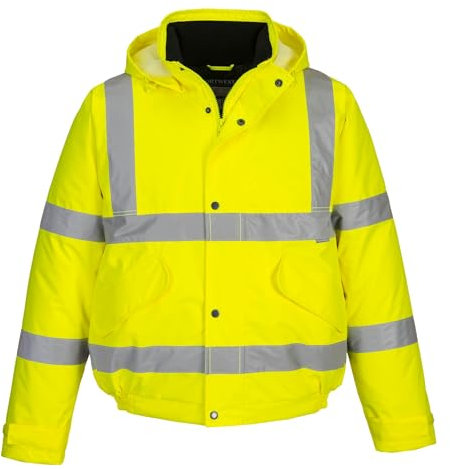 Portwest Blouson Hi-Vis, Couleur: Jaune, Taille: XXL, S463YERXXL
