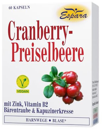 Espara Cranberry Preiselbeere Kapseln 60St.