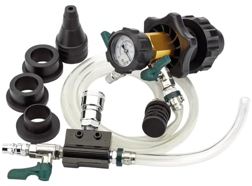 Draper 09544 Coolant Vacuum Refill Kit, Durchsichtig