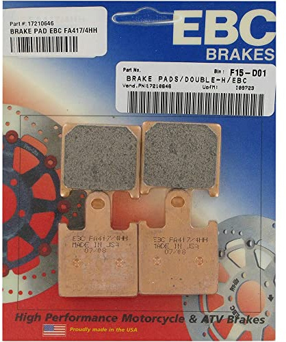 EBC Goldstuff Bremsbeläge (Sintermetall) für Kawasaki - ZX-6R | Z 1000 | Z 1000 | GTR 1400 | ZZR 1400 | ZZR 1400 | ZZR 1400