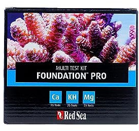Red Sea Reef Foundation Testkit für Kalzium, Alkalität & Magnesium (1 pounds, 7 liters) - Testen & Pflegen von Aquarien- und Teichwasser