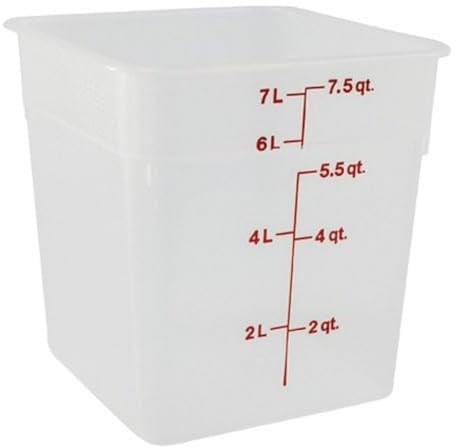 Cambro (8SFSPP190 8 qt Polypropylene Food Storage Container - CamSquare®