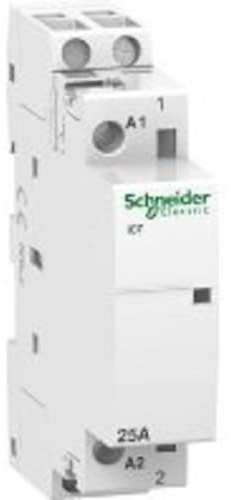 Schneider A9C20868 63A 2NO+2NC 220-240 VAC Contactor iCT, White, Set of 4 Piece