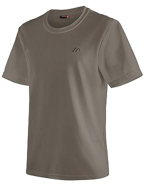 Maier Sports Walter, Herren T-Shirt, Funktionsshirt mit Rundhals | Für Wandern und Freizeit, Dryprotec Technologie für schnelles Trocknen, Atmungsaktiv, Perfekt für den Sommer