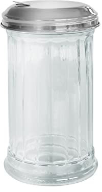 Fackelmann 46893 azucarero Bistro, azucarero, 14 cm, Cristal