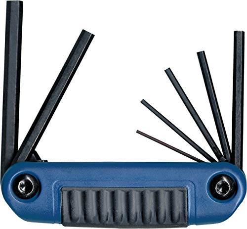 EKLIND 25171 Ergo-Fold Fold-up Hex Key allen wrench - 7pc set Metric MM sizes 1.5-6