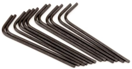 Fender 001-8531-049 Wrench, Hex, Saddle Height Adjustment, 050 Short Arm (12)