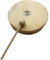 FUZEAU - 70627 - Tamburin aus Holz - Natürliche Haut Ø 20 cm ohne Ohrring - Wird mit 1 Holzhammer geliefert - Echtheit des Klangs garantiert - Ab 4 Jahren, beige