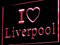 ADVPRO i845-r I Love Liverpool Bar Pub Club NR Neon Light Sign Barlicht Neonlicht Lichtwerbung