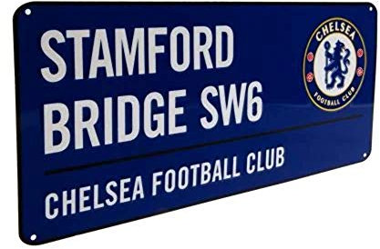 Chelsea Colour Farbiges Straßenschild, Mehrfarbig, One Size, OS