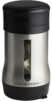 Cole Mason H102299 & Edelstahl, Käse, Schokolade und Nüsse Pfeffermühle, Schwarz