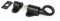 From The Anvil Black Fanlight Catch with Two Keeps