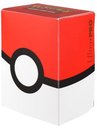 Ultra Pro 85121 Pokemon PKM Pokeball Deck Box Spiel, Rot/weiß/Schwarz