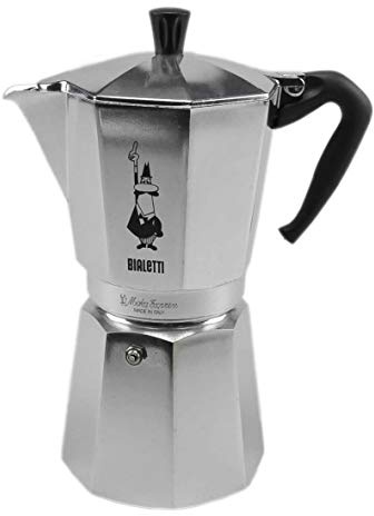 Bialetti Caffettiera Moka Express Alluminio 12 Tazze