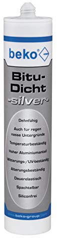 beko Bitu-Dicht -silver- 310 ml silbergrau 1-Komponenten Bitumendichtmasse 234 310