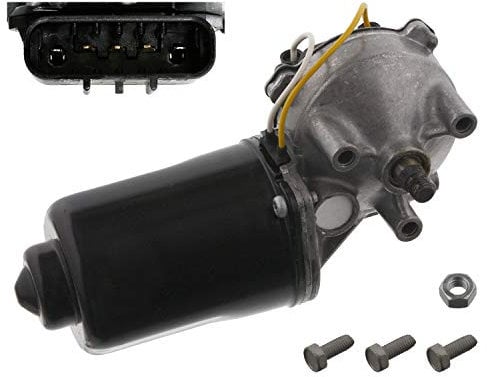febi bilstein 33748 Scheibenwischermotor mit Anbaumaterial , 1 Stück