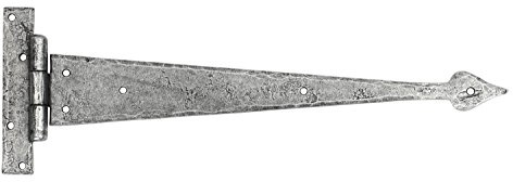 From The Anvil Pewter 4 Inch Arrow Head T Hinge (Pair)