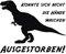 kleb-Drauf | T-Rex konnte Sich Nicht die Hände waschen | Verschiedene Größen und Farben | Wandtattoo Wandaufkleber Wandsticker Aufkleber Sticker